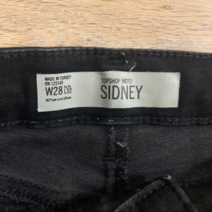 Topshop Jeans - TopShop Sidney Black Jeans Topshop Jeans - TopShop Sidney Black Jeans
